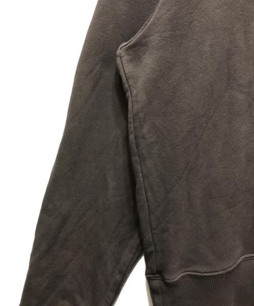 MM6 Maison Margiela（エムエムシックスメゾンマルジェラ）MM6 Maison Margiela (エムエムシックスメゾンマルジェラ) テープドラベル スウェットシャツ グレー サイズ:Sの古着・服飾アイテム