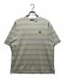 Acne studios（アクネ ストゥディオズ）の古着「フェイスパッチ ボーダーTシャツ」｜グリーン