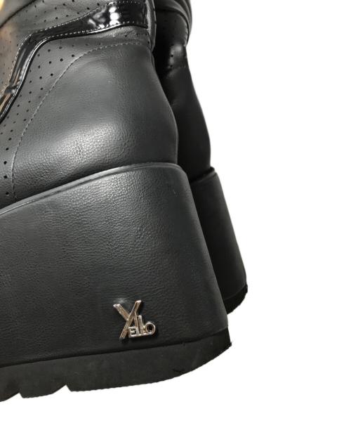 YELLO（イエロ）YELLO (イエロ) ASTRONAVE SHORT BOOTS ブラック サイズ:XLの古着・服飾アイテム