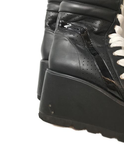 YELLO（イエロ）YELLO (イエロ) ASTRONAVE SHORT BOOTS ブラック サイズ:XLの古着・服飾アイテム