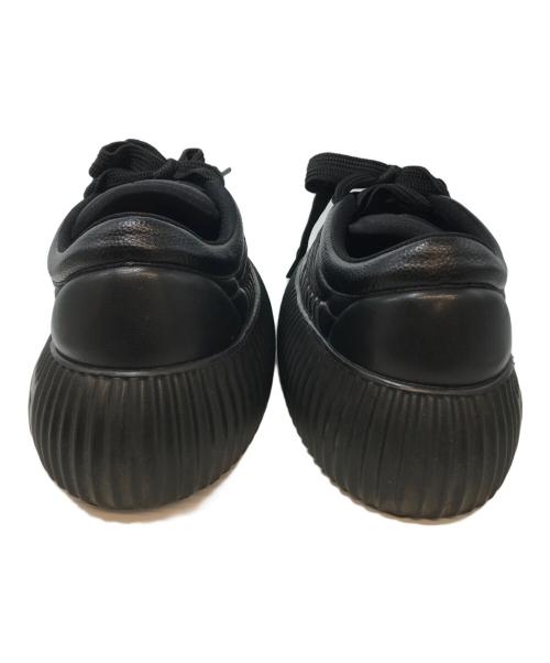 YELLO（イエロ）YELLO (イエロ) PUG SNEAKERS ブラック サイズ:Mの古着・服飾アイテム