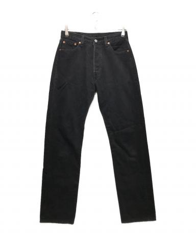 中古・古着通販】LEVI'S (リーバイス) 後染め501ブラックデニムパンツ