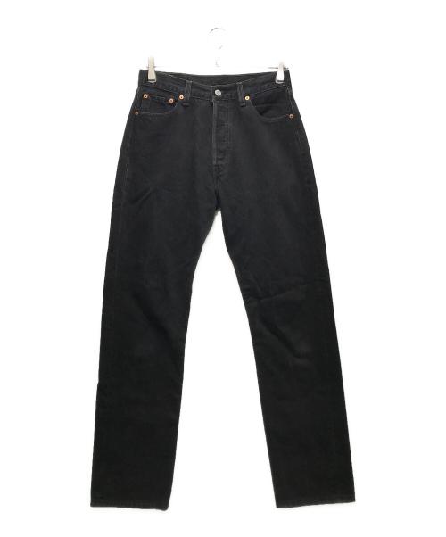 LEVI'S（リーバイス）LEVI'S (リーバイス) 後染め501ブラックデニムパンツ ブラック サイズ:W30の古着・服飾アイテム