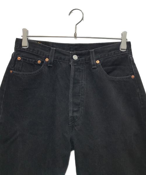 LEVI'S（リーバイス）LEVI'S (リーバイス) 後染め501ブラックデニムパンツ ブラック サイズ:W30の古着・服飾アイテム
