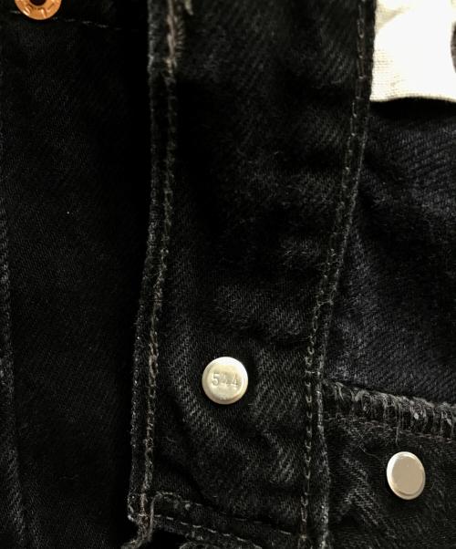 LEVI'S（リーバイス）LEVI'S (リーバイス) 後染め501ブラックデニムパンツ ブラック サイズ:W30の古着・服飾アイテム