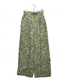 3.1 phillip lim（スリーワンフィリップリム）の古着「総柄イージーパンツ　F231-50094PFV」｜グリーン