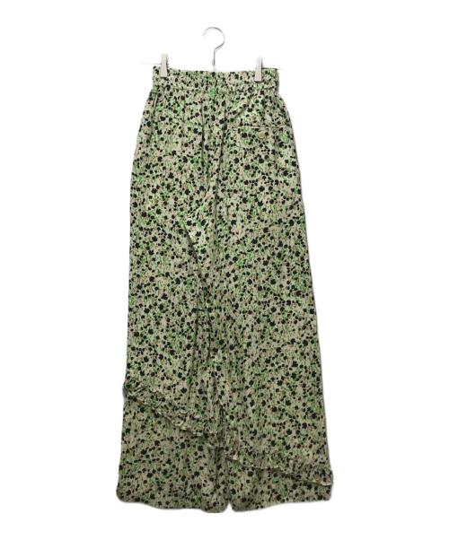 3.1 phillip lim（スリーワンフィリップリム）3.1 phillip lim (スリーワンフィリップリム) 総柄イージーパンツ　F231-50094PFV グリーン サイズ:XSの古着・服飾アイテム