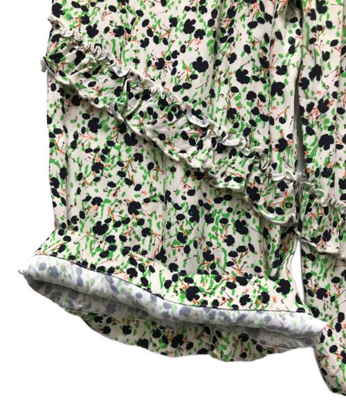 3.1 phillip lim（スリーワンフィリップリム）3.1 phillip lim (スリーワンフィリップリム) 総柄イージーパンツ　F231-50094PFV グリーン サイズ:XSの古着・服飾アイテム