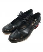 Saint Laurent Parisサンローランパリ）の古着「メリージェーン パンプス」｜ブラック