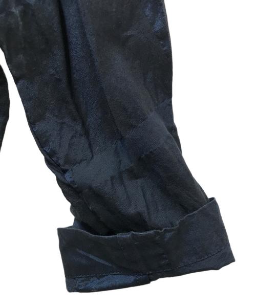 HaaT ISSEY MIYAKE（ハート イッセイ ミヤケ）HaaT ISSEY MIYAKE (ハート イッセイ ミヤケ) シワ加工 ショールカラージャケット HA01FD725 / archive（アーカイブ） ネイビー サイズ:2の古着・服飾アイテム