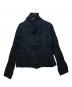 HaaT ISSEY MIYAKE（ハート イッセイ ミヤケ）の古着「シワ加工 ショールカラージャケット HA01FD725 / archive（アーカイブ）」｜ネイビー