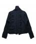 HaaT ISSEY MIYAKE (ハート イッセイ ミヤケ) シワ加工 ショールカラージャケット HA01FD725 / archive（アーカイブ） ネイビー サイズ:2：10000円
