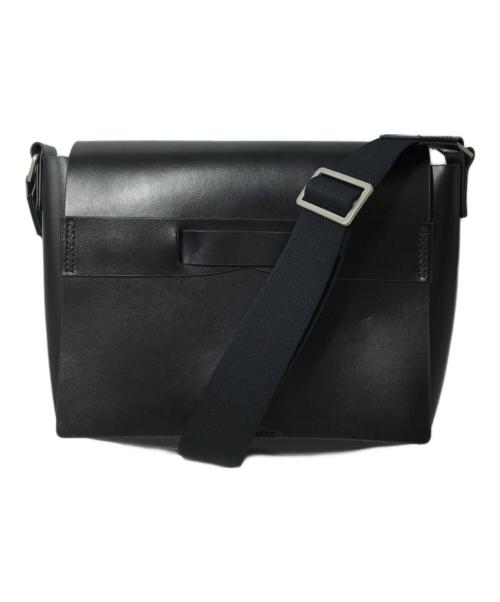 CAMPER（カンペール）CAMPER (カンペール) SOPHNET. (ソフネット) スプリットレザー クロスボディバッグ レザーショルダーバッグ　B1301-001 ブラックの古着・服飾アイテム