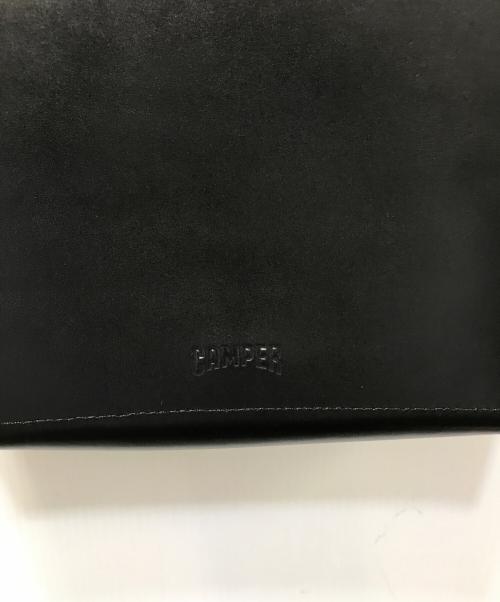 CAMPER（カンペール）CAMPER (カンペール) SOPHNET. (ソフネット) スプリットレザー クロスボディバッグ レザーショルダーバッグ　B1301-001 ブラックの古着・服飾アイテム