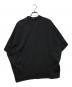 nonnotte (ノノット) Hard Twist Balance Jersey Draping C/N Half Sleeve Pullover ブラック サイズ:3：14000円