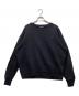 ACNE STUDIOS（アクネ ストゥディオズ）の古着「フェイスパッチロゴスウェット　2HL173」｜ブラック