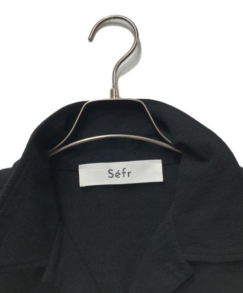 Sefr（セファ）Sefr (セファ) Suneham Shirt ブラック サイズ:Mの古着・服飾アイテム