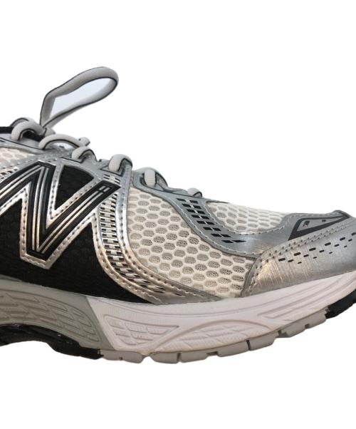 NEW BALANCE（ニューバランス）NEW BALANCE (ニューバランス) ML860XD GREY/ローカットスニーカー ホワイト×ブラック サイズ:27.5の古着・服飾アイテム