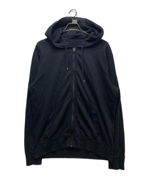 C.P COMPANY（シーピーカンパニー）C.P COMPANY (シーピーカンパニー) Light Fleece Full Zip Hoodie ブラック サイズ:XLの古着・服飾アイテム