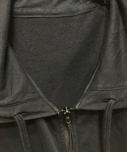 C.P COMPANY（シーピーカンパニー）C.P COMPANY (シーピーカンパニー) Light Fleece Full Zip Hoodie ブラック サイズ:XLの古着・服飾アイテム