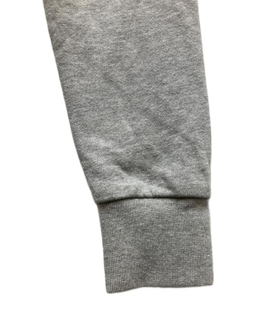 maison kitsune（メゾンキツネ）maison kitsune (メゾンキツネ) Gray Fox Head Patch Classic Sweatshirt/グレーフォックスヘッドパッチクラシックスウェットシャツ グレー サイズ:XSの古着・服飾アイテム