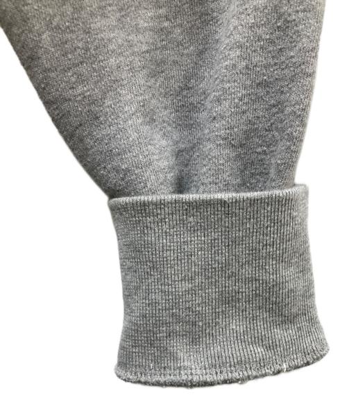 maison kitsune（メゾンキツネ）maison kitsune (メゾンキツネ) Gray Fox Head Patch Classic Sweatshirt/グレーフォックスヘッドパッチクラシックスウェットシャツ グレー サイズ:XSの古着・服飾アイテム