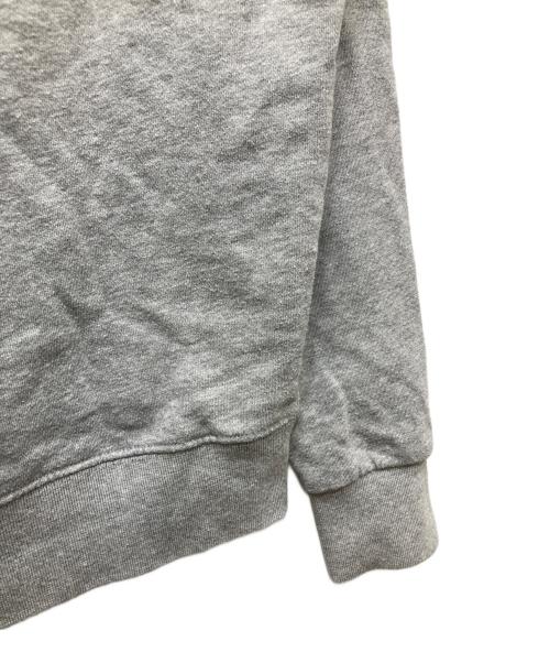 maison kitsune（メゾンキツネ）maison kitsune (メゾンキツネ) Gray Fox Head Patch Classic Sweatshirt/グレーフォックスヘッドパッチクラシックスウェットシャツ グレー サイズ:XSの古着・服飾アイテム