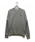 maison kitsune（メゾンキツネ）の古着「Gray Fox Head Patch Classic Sweatshirt/グレーフォックスヘッドパッチクラシックスウェットシャツ」｜グレー