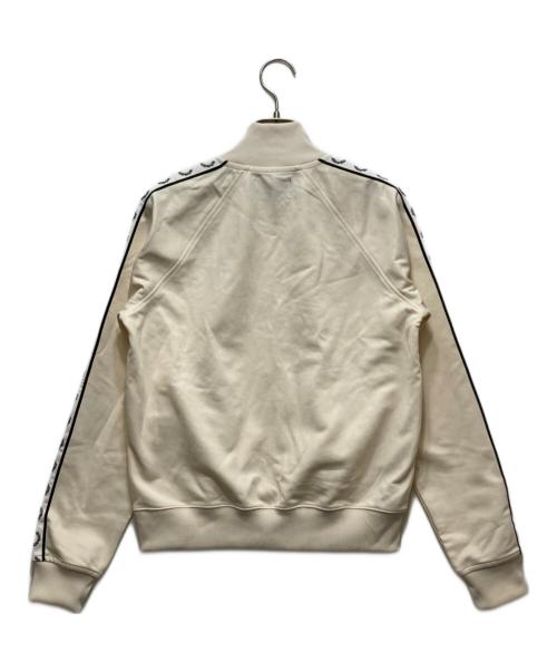 FRED PERRY（フレッドペリー）FRED PERRY (フレッドペリー) Taped Track Jacket（クロップドテープド トラックジャケット）J4133/Z25 ベージュ サイズ:36の古着・服飾アイテム