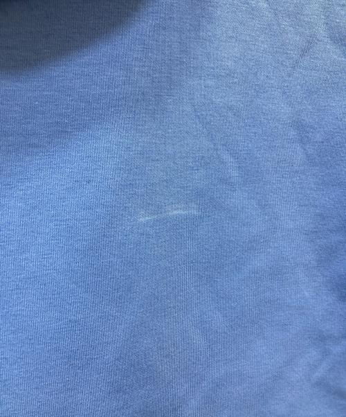 LACOSTE（ラコステ）LACOSTE (ラコステ) ワイド＆クロップドフードスウェット SF0281 ブルー サイズ:34の古着・服飾アイテム