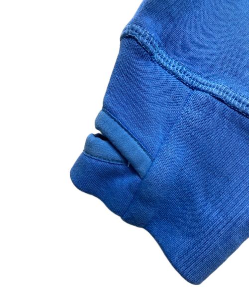LACOSTE（ラコステ）LACOSTE (ラコステ) ワイド＆クロップドフードスウェット SF0281 ブルー サイズ:34の古着・服飾アイテム
