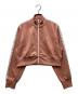 FRED PERRY（フレッドペリー）の古着「Cropped Taped Track Jacket（クロップドテープド トラックジャケット）J4133/Z25」｜ピンク