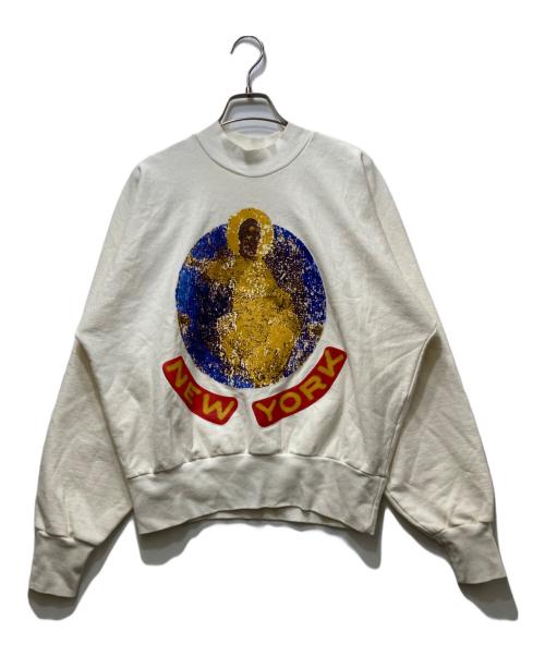 YEEZY（イージー）YEEZY (イージー) JESUS IS KING SWEATSHIRT/イエスイズキングスウェットシャツ アイボリー サイズ:無しの古着・服飾アイテム