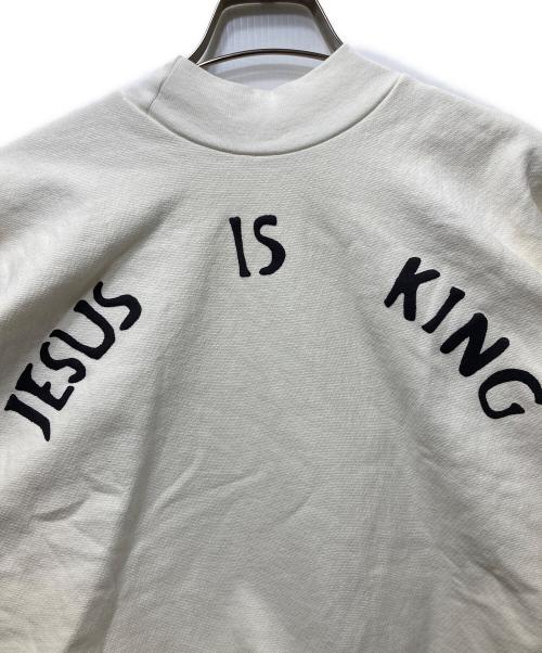YEEZY（イージー）YEEZY (イージー) JESUS IS KING SWEATSHIRT/イエスイズキングスウェットシャツ アイボリー サイズ:無しの古着・服飾アイテム