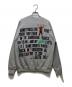 CACTUS JACK (カクタス・ジャック) CPFM (カクタスプラント フリーマーケット) 4 CJ Script Crewneck Sweatshirt（スクリプト クルーネックスウェットシャツ） グレー サイズ:S：8000円
