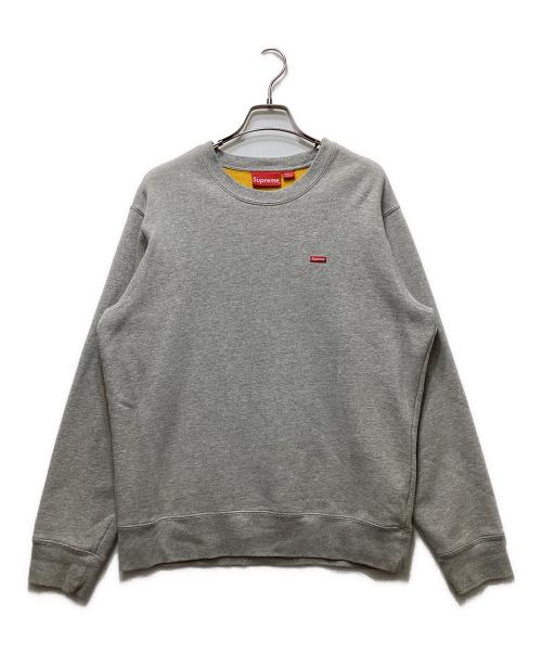SUPREME（シュプリーム）Supreme (シュプリーム) Contrast Crewneck グレー サイズ:Sの古着・服飾アイテム
