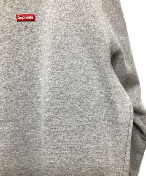 SUPREME（シュプリーム）Supreme (シュプリーム) Contrast Crewneck グレー サイズ:Sの古着・服飾アイテム