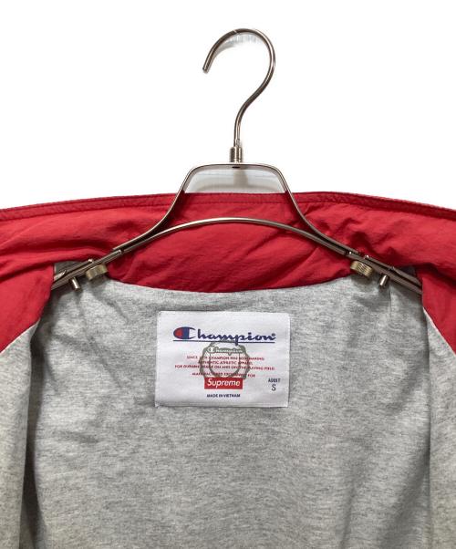 SUPREME（シュプリーム）SUPREME (シュプリーム) Champion (チャンピオン) 18SS バックロゴプリント トラックジャケット レッド サイズ:Sの古着・服飾アイテム