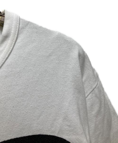 COMME des GARCONS（コムデギャルソン）COMME des GARCONS (コムデギャルソン) 縦書きロゴ Tシャツ ホワイト サイズ:Mの古着・服飾アイテム