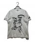 COMME des GARCONS（コムデギャルソン）の古着「縦書きロゴ Tシャツ」｜ホワイト