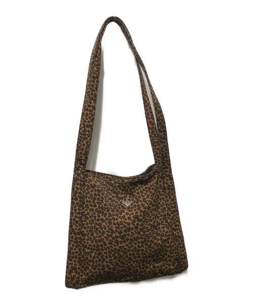 BOTTEGA VENETA（ボッテガベネタ）BOTTEGA VENETA (ボッテガベネタ) レオパードトートバッグ ブラウンの古着・服飾アイテム