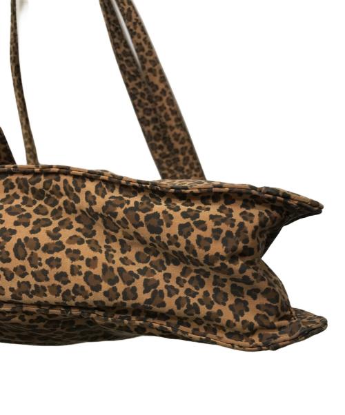 BOTTEGA VENETA（ボッテガベネタ）BOTTEGA VENETA (ボッテガベネタ) レオパードトートバッグ ブラウンの古着・服飾アイテム