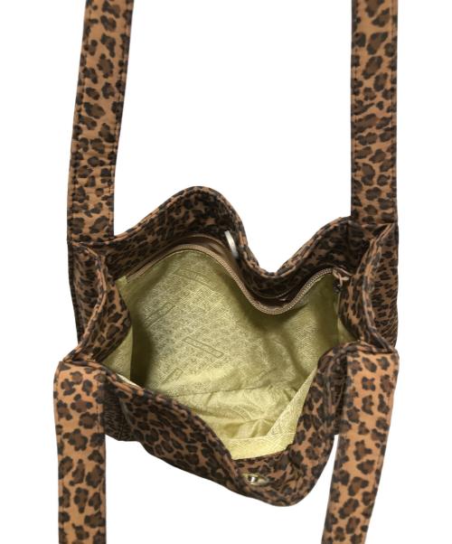 BOTTEGA VENETA（ボッテガベネタ）BOTTEGA VENETA (ボッテガベネタ) レオパードトートバッグ ブラウンの古着・服飾アイテム