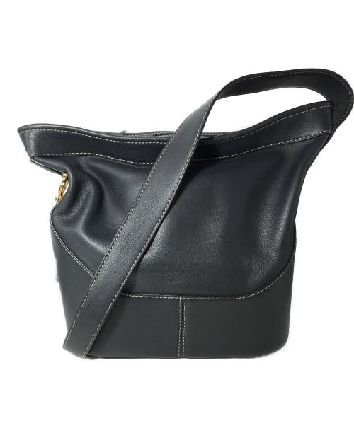 LOEWE（ロエベ）LOEWE (ロエベ) アントンショルダーバッグ ネイビーの古着・服飾アイテム