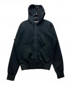 COMME des GARCONSコムデギャルソン）の古着「ジップパーカー」｜ブラック