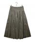 MAISON SPECIAL（メゾンスペシャル）の古着「Belted Pleated Skirt」｜グレー