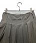 中古・古着 MAISON SPECIAL (メゾンスペシャル) Belted Pleated Skirt グレー サイズ:36：8000円