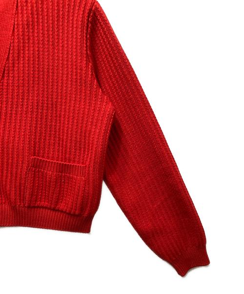 GUCCI（グッチ）GUCCI (グッチ) Short Wool Cardigan / ショートウールカーディガン  23AW レッド サイズ:Mの古着・服飾アイテム
