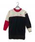Vivienne Westwood RED LABEL（ヴィヴィアンウエストウッドレッドレーベル）の古着「ニットワンピース」｜レッド×ブラック