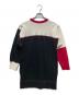 Vivienne Westwood RED LABEL (ヴィヴィアンウエストウッドレッドレーベル) ニットワンピース レッド×ブラック サイズ:00：12000円